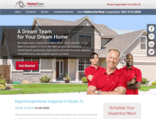 Tablet Screenshot of hometeam-ocala.com